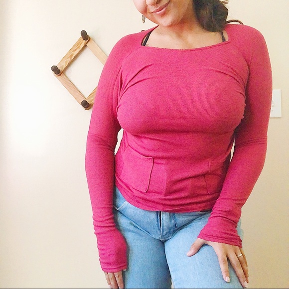 7 For All Mankind | Long Sleeve Light Knit Top - Picture 2 of 7